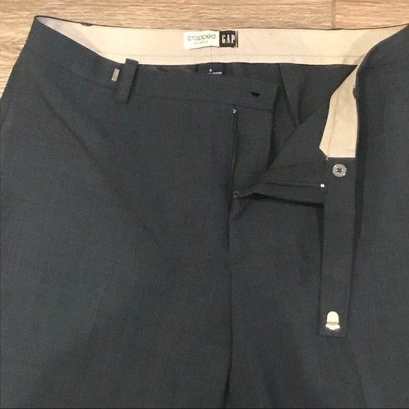Gap size 4 cropped slacks dark blue - Picture 3 of 5